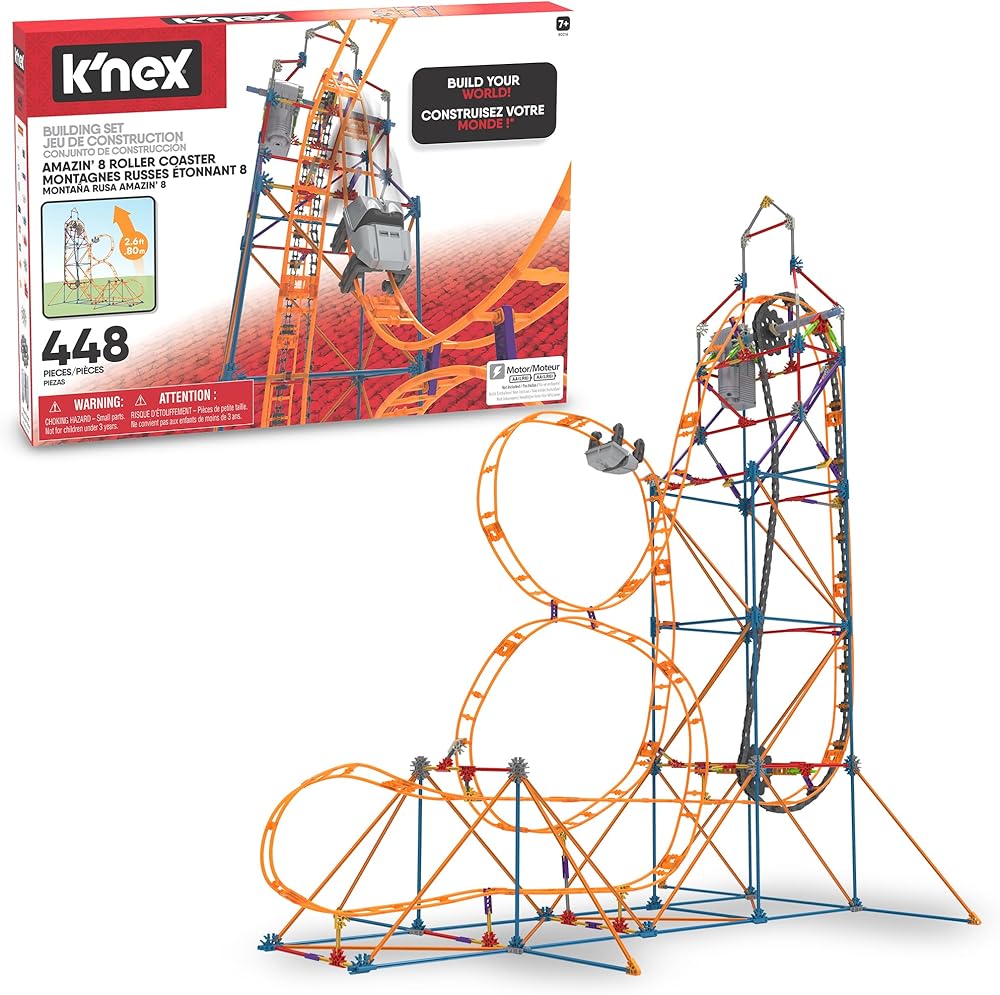 K'NEX Amazin' 8 Achterbahn-Baukasten